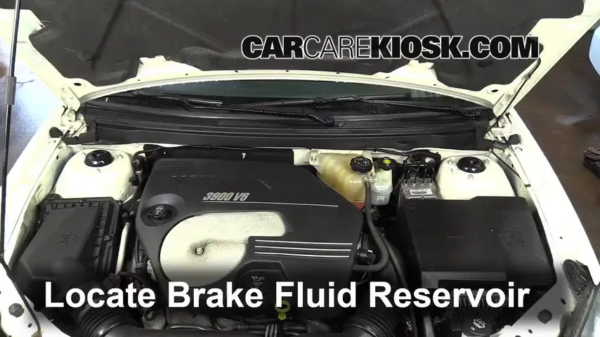 2008 Pontiac G6 GT 3.9L V6 Convertible (2 Door) Brake Fluid